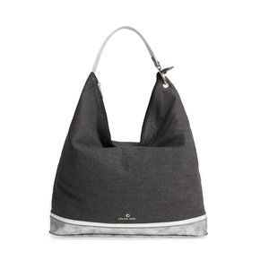 💥 Céline Dion Softy Metallic Canvas Hobo